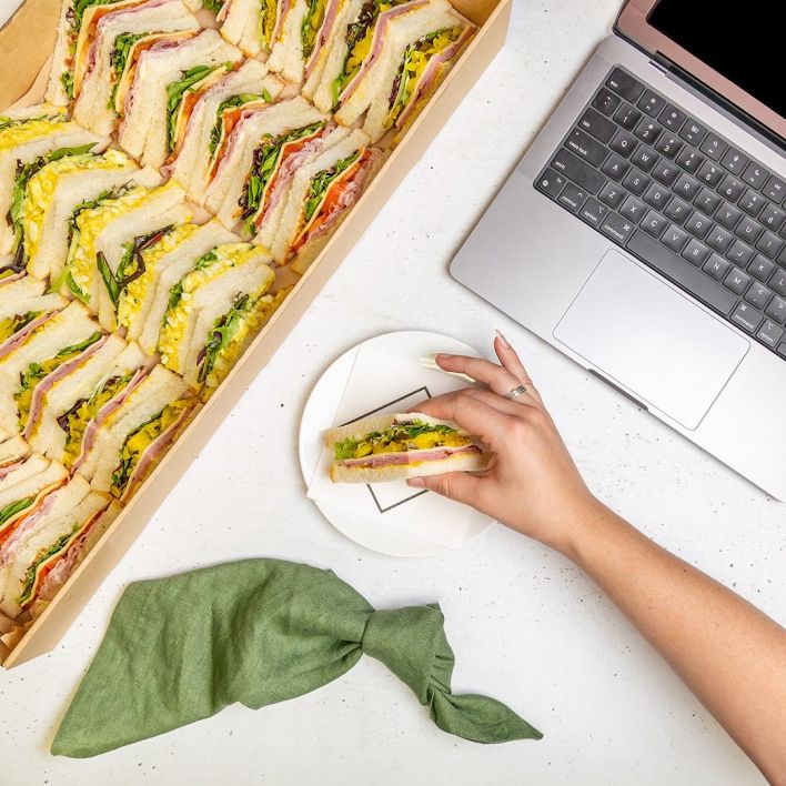 Light Lunch Package - Sandwiches & Fruit 