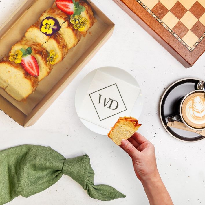 Box of Orange & Almond Loaf Slices