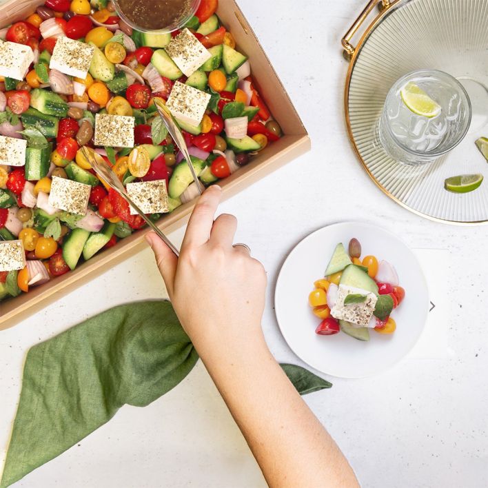 Boxed Greek Salad Sharebowl