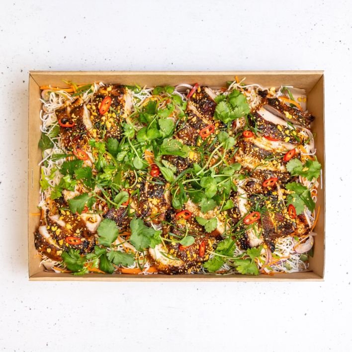 Lemongrass Chicken & Vietnamese Noodles - Share Bowl