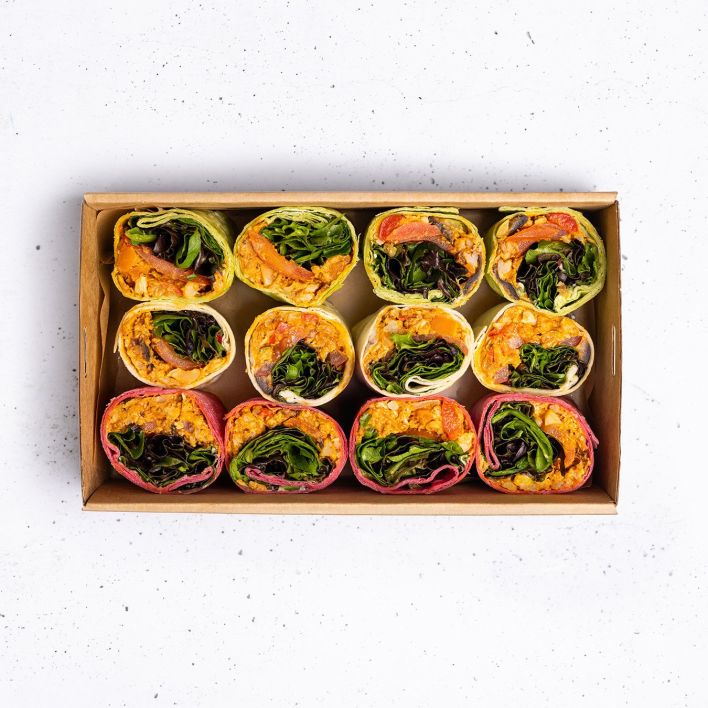 Tandoori Cauliflower Wrap Platter