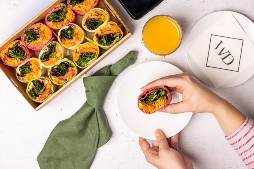 Tandoori Cauliflower Wrap Platter
