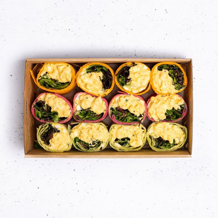 Egg Salad Wrap Platter