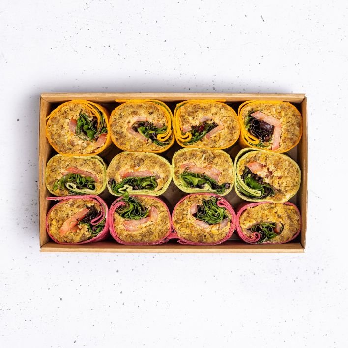 Falafel Salad Wrap Platter 