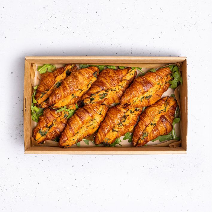 Ricotta, Spinach & Sundried Tomato Mini Croissant