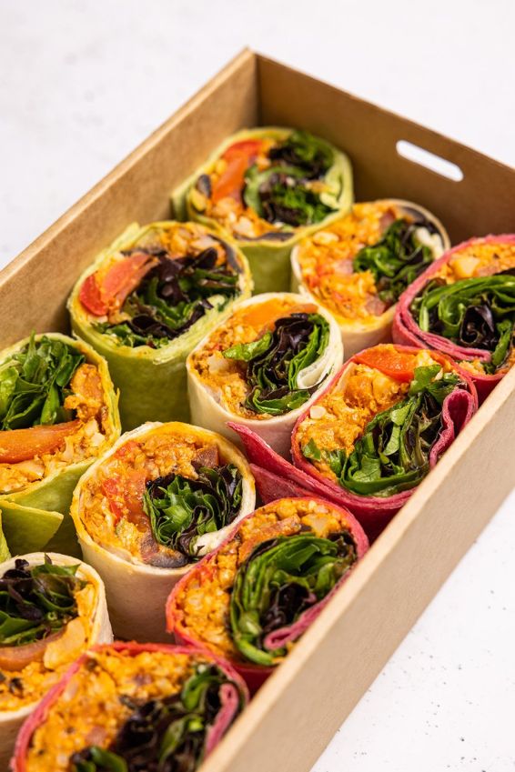 Tandoori Cauliflower Wrap Platter
