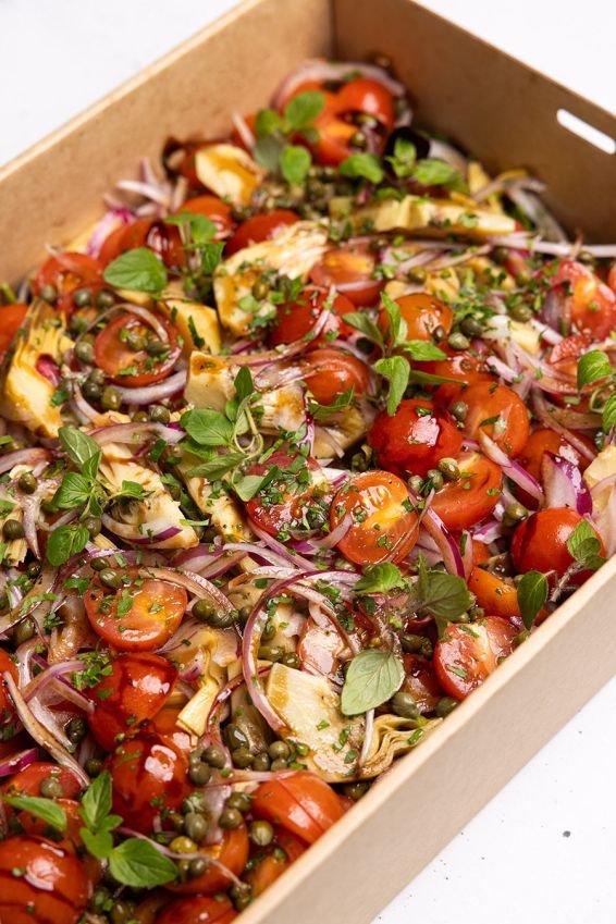 Cherry Vine Tomatoes & Artichoke Salad - Share Bowl  