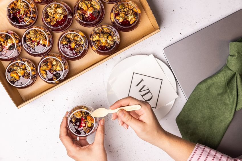 Greek Yoghurt Raspberry Pot