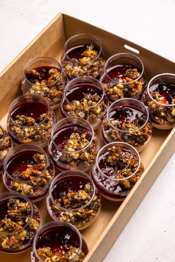 Greek Yoghurt Raspberry Pot