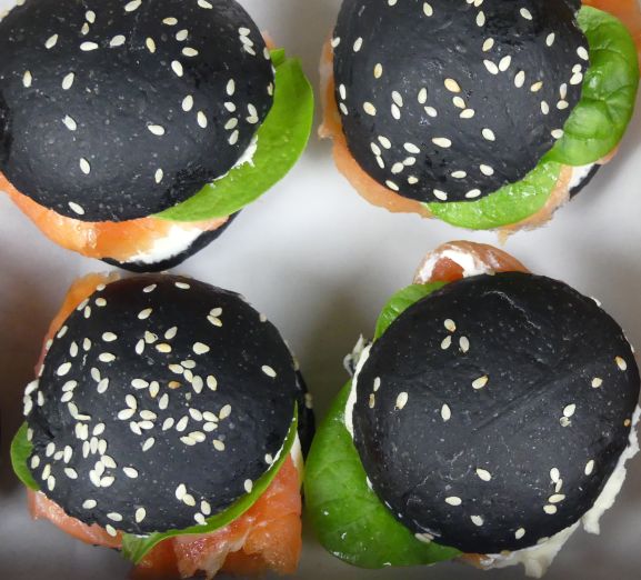 Smoked Salmon Sliders
