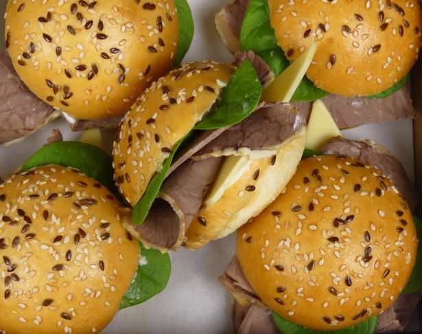Roast Beef & Horseradish Sliders