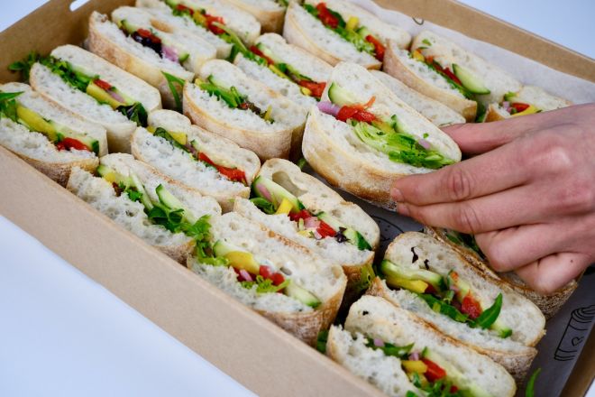 Ciabatta Sandwich Box - Large 
