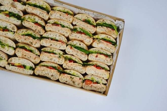 Ciabatta Sandwich Box - Medium 