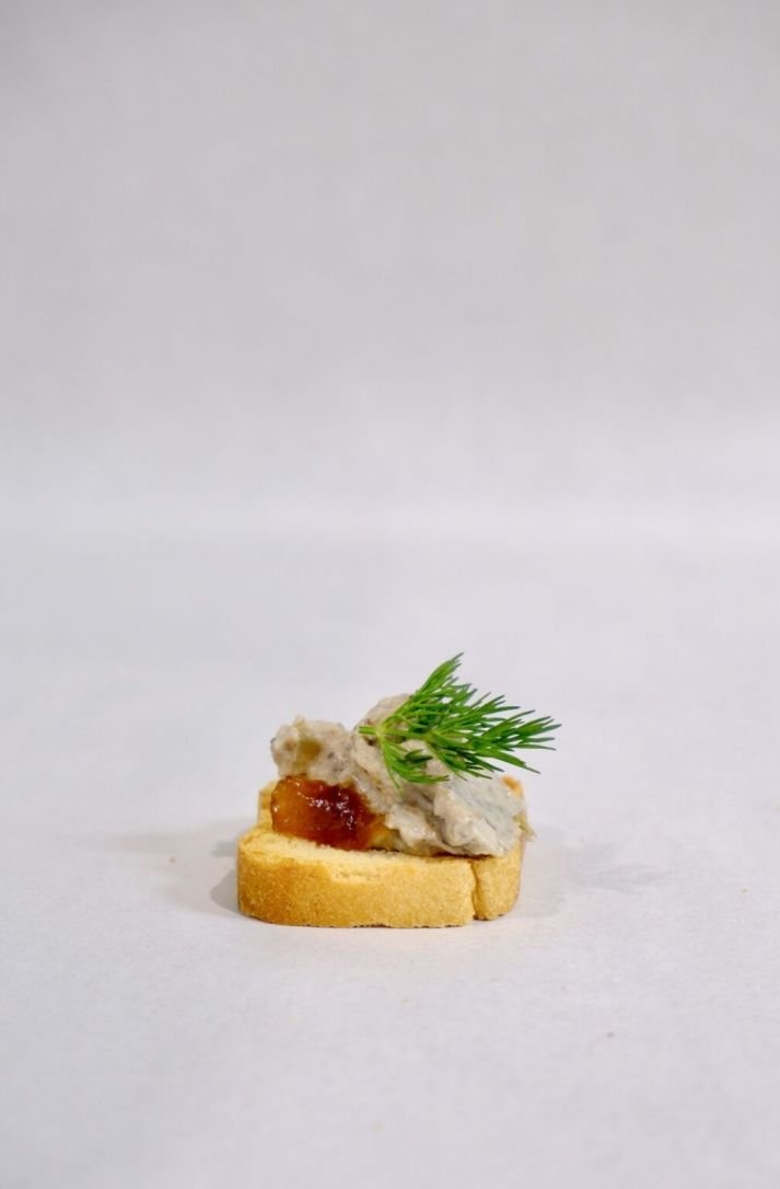 Mini Toast Canapes 