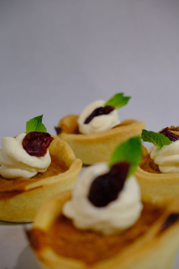Sweet Spiced Pumpkin Tarts 