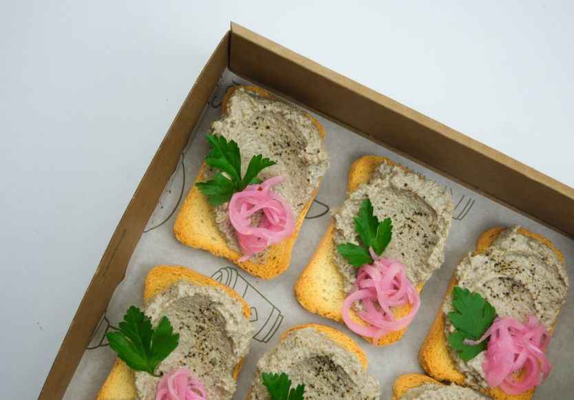 House-made Mushroom Pate Crostini